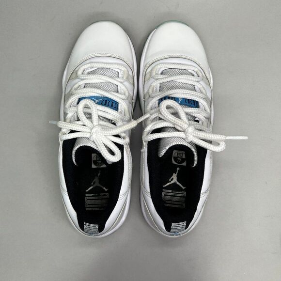 Jordan 11 Retro Low Legend Blue Shoes - Picture 8 of 11